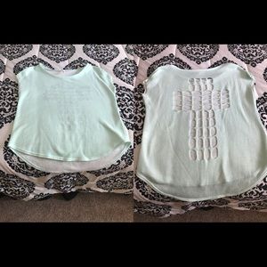 Cross boutique top